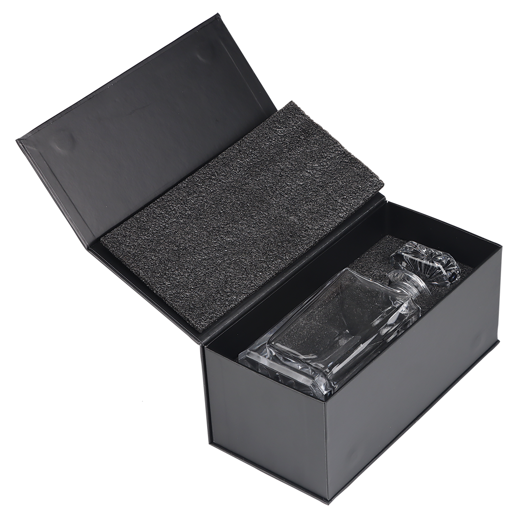 750ml Whiskey Decanter – Square Glass with Premium Gift Box