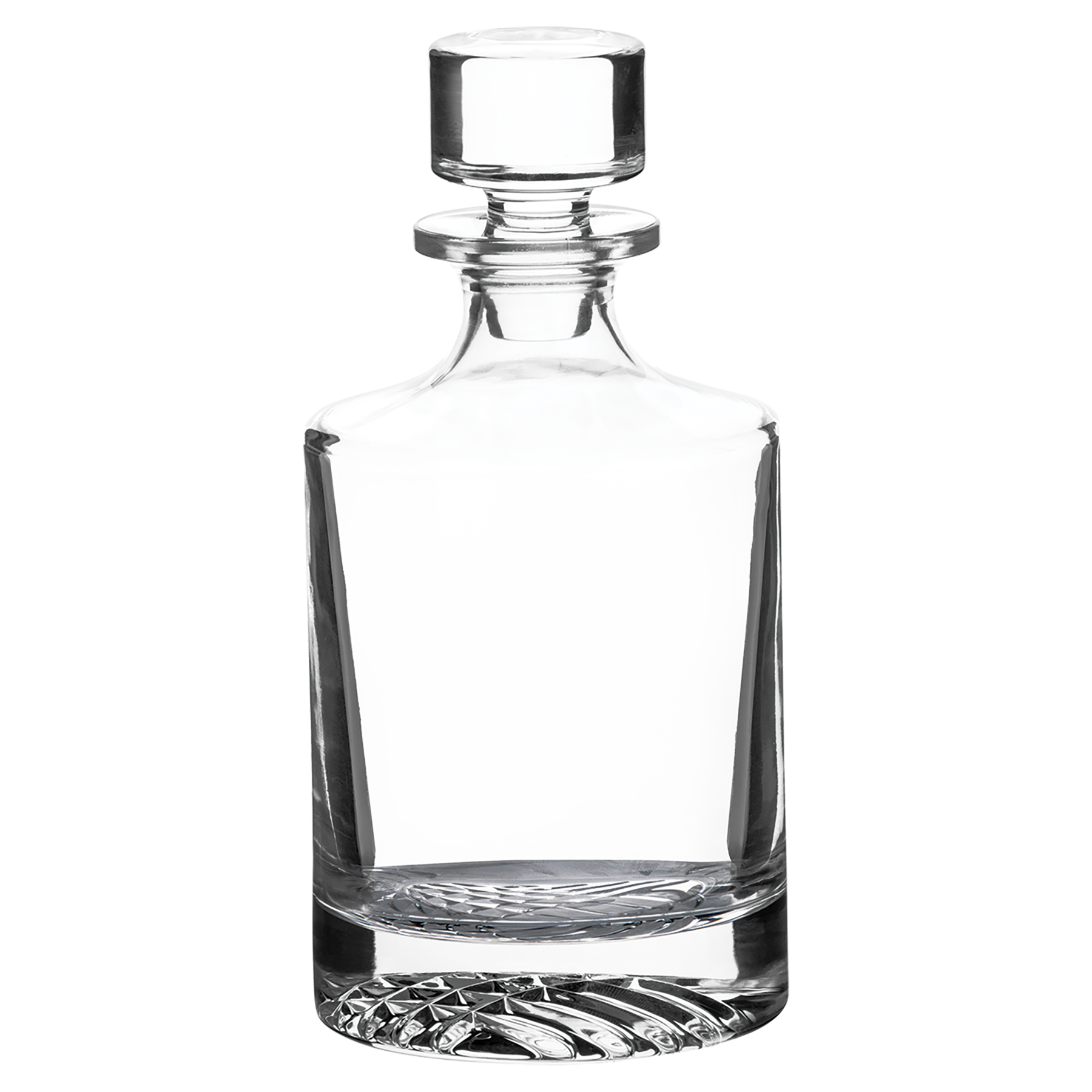 Round Whiskey Decanter – 850ml Glass with Gift Box | Fast-Aging Design