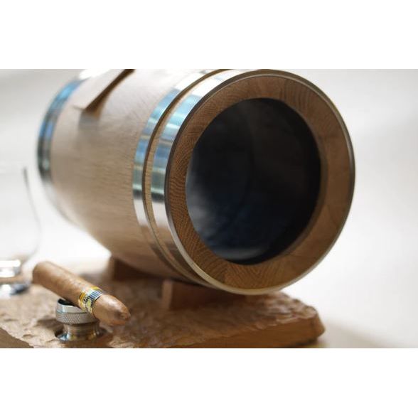 3L Custom Oak Whiskey Aging Barrel Personalized Bourbon Gift for Summer, Weddings & Home Bars