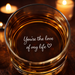 Personalized engraved whiskey glass with hidden love message, romantic Valentine’s Day gift for him
